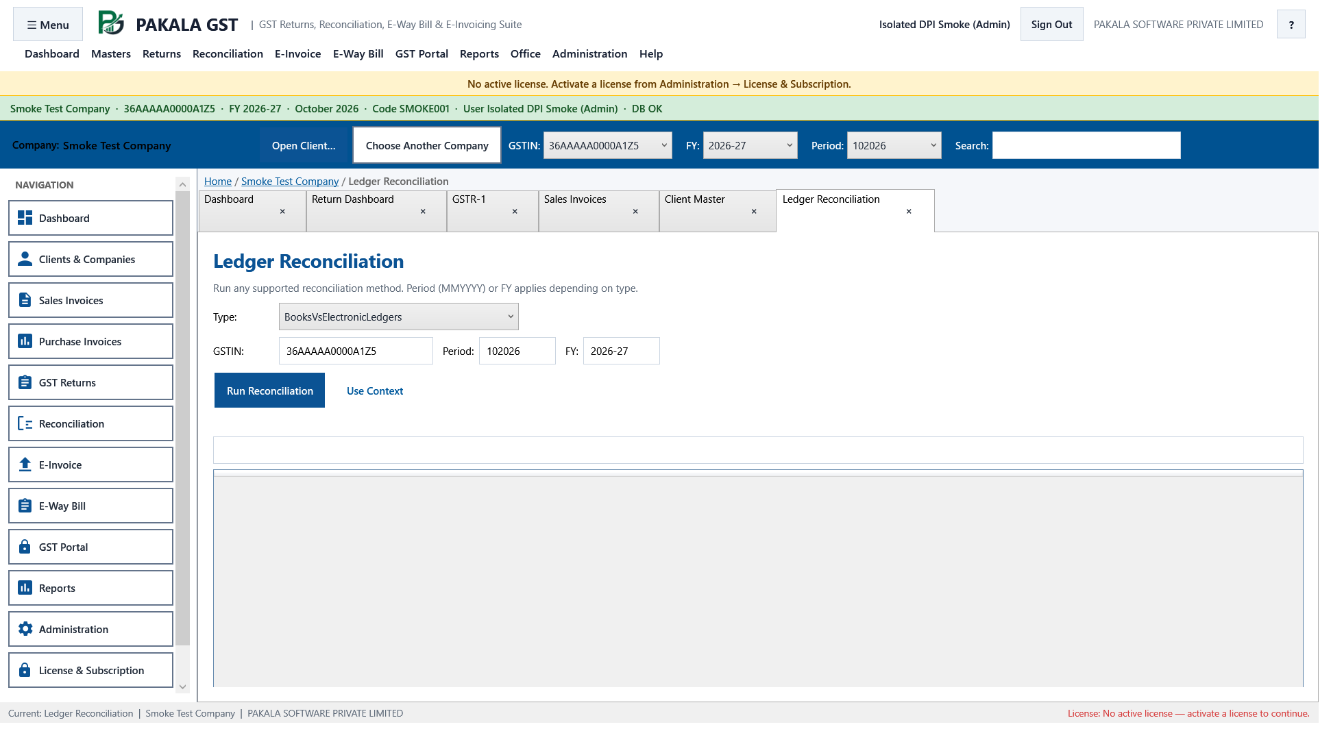 PAKALA GST-AI Ledger Reconciliation Engine