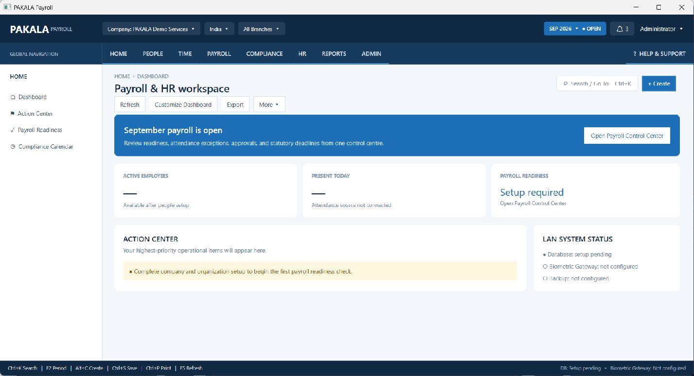 Payroll Processing Dashboard
